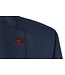 slim fit technisch kostuum blauw