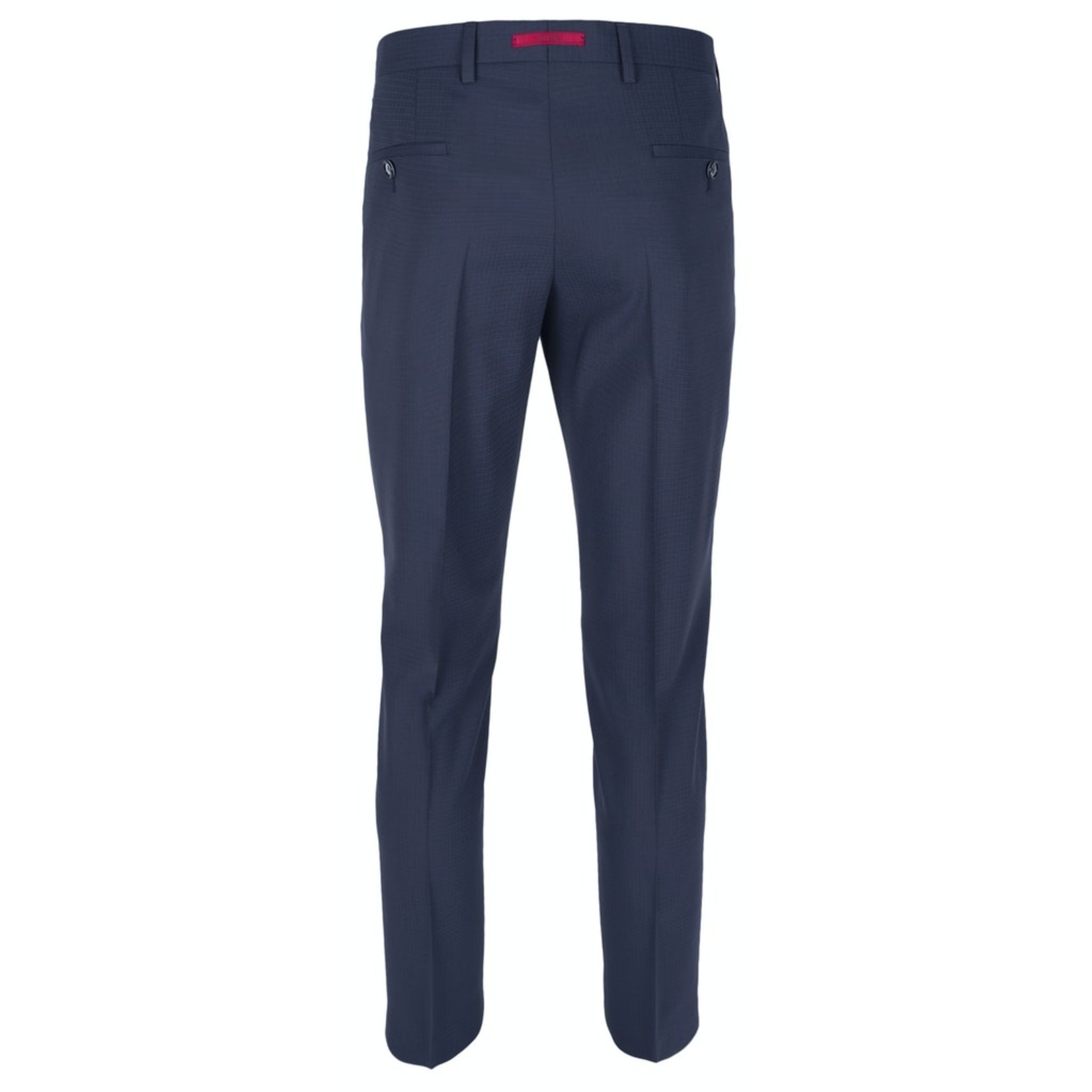 Roy Robson slim fit technisch kostuum blauw