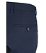 slim fit technisch kostuum blauw