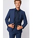 slim fit kostuum blauw