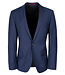 slim fit kostuum blauw