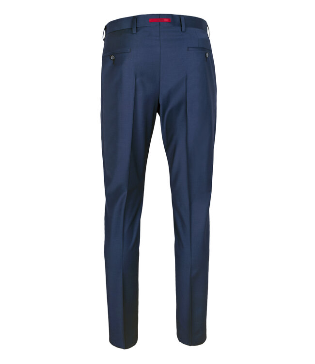 slim fit kostuum blauw
