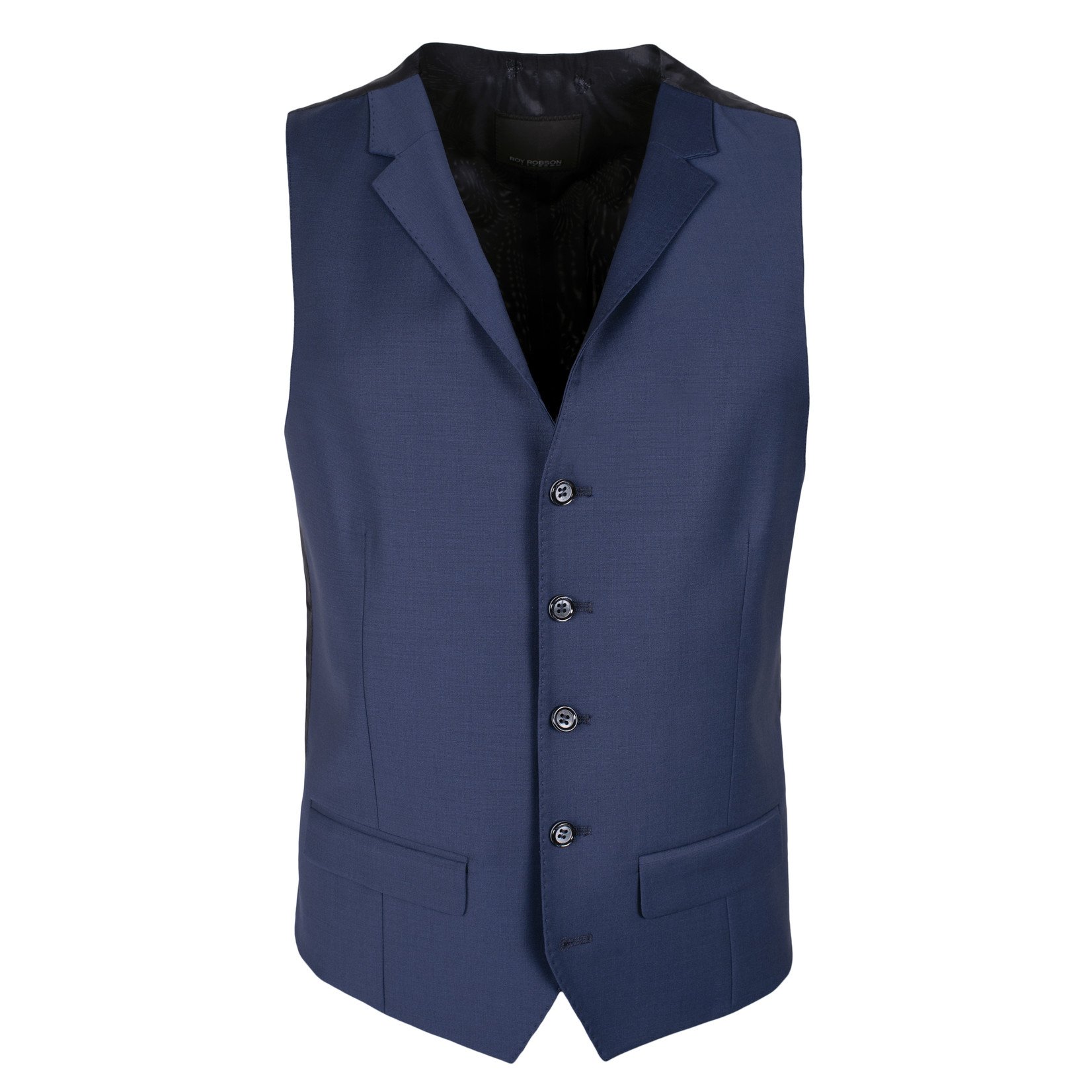 Roy Robson slim fit kostuum blauw