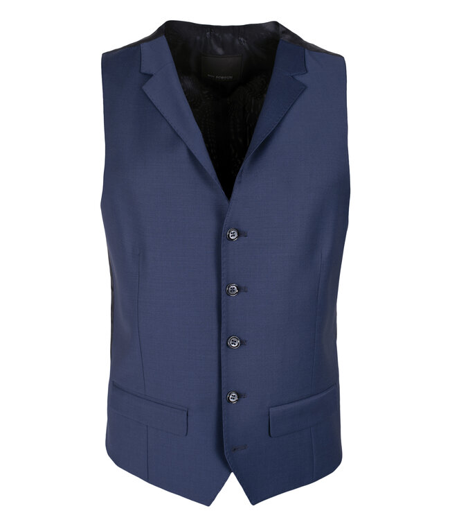 slim fit kostuum blauw