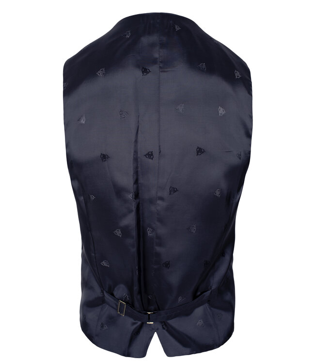 slim fit kostuum blauw