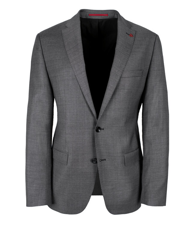 slim fit Marlane kostuum grijs