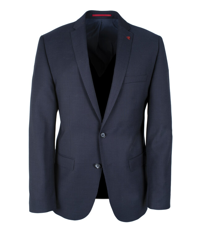 slim fit Marlane kostuum marine