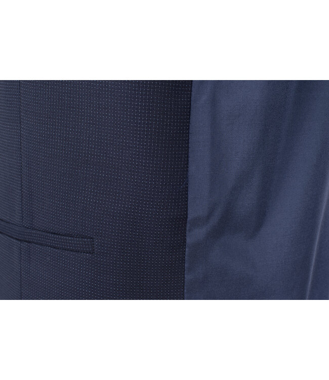 slim fit Marlane kostuum marine