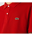 polo korte mouw rood