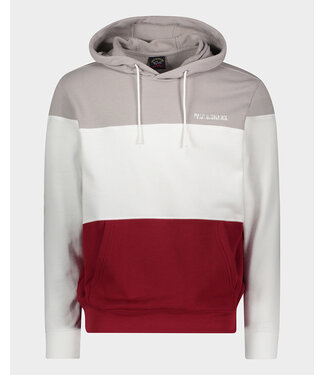 Paul & Shark hoodie met multi color print