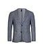 Roy Robson colbert visgraat print blauw