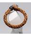 Brahman Bracelets Cobra armband oranje