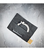 Cobra armband lichtgrijs