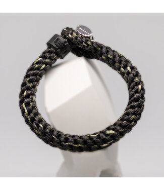 Brahman Bracelets Cobra armband grijs groen