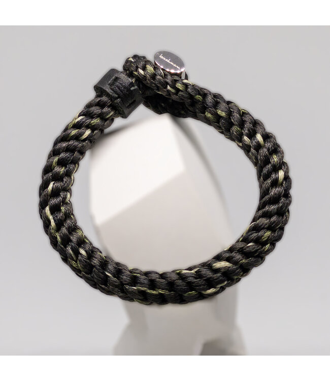 Cobra armband grijs groen