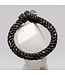 Brahman Bracelets Cobra armband grijs groen