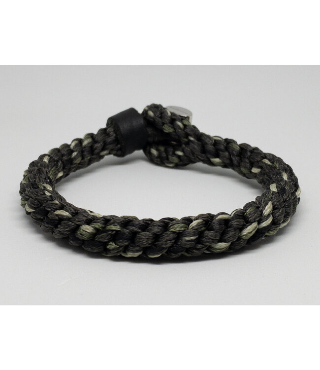 Cobra armband grijs groen