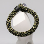 Brahman Bracelets Cobra armband groen zwart