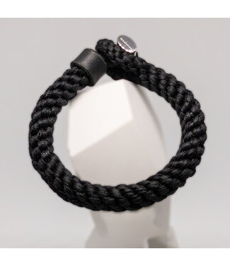 Brahman Bracelets Cobra armband zwart