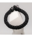 Cobra armband zwart