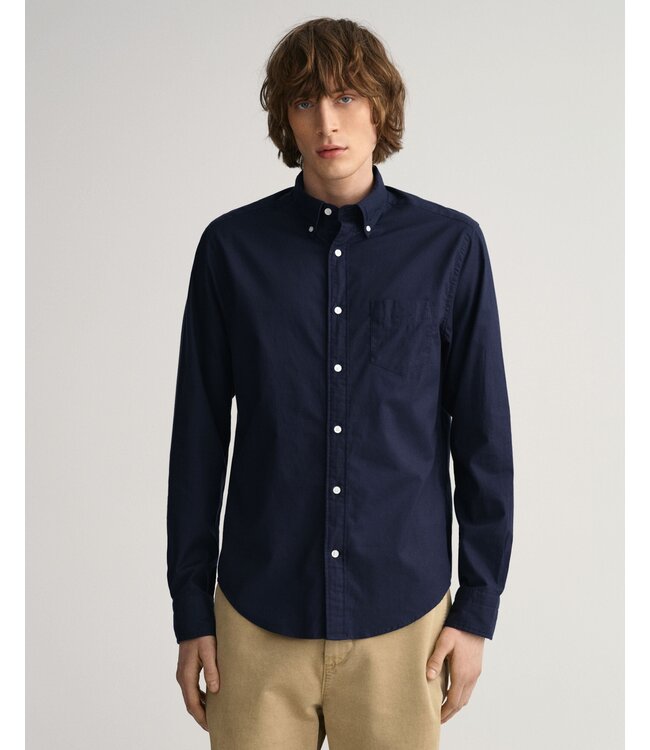 regular fit overhemd marine