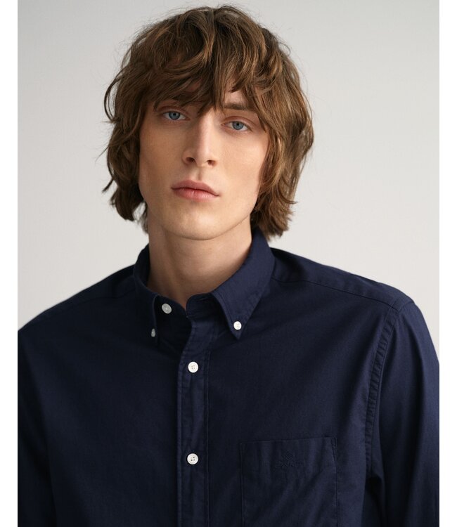 regular fit overhemd marine