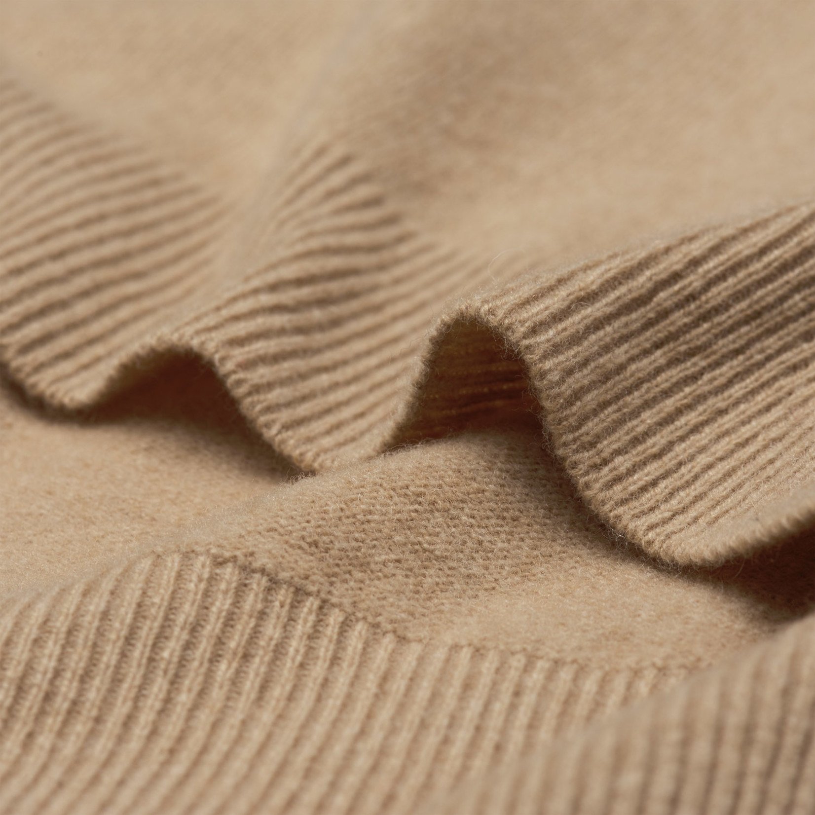 GANT pullover v-hals lamswol zand