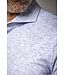 jersey overhemd lichtblauw print