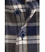 regular fit overhemd grijs ruit