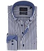 Portofino regular fit overhemd marine streep