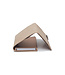 leren portemonnee Paris beige