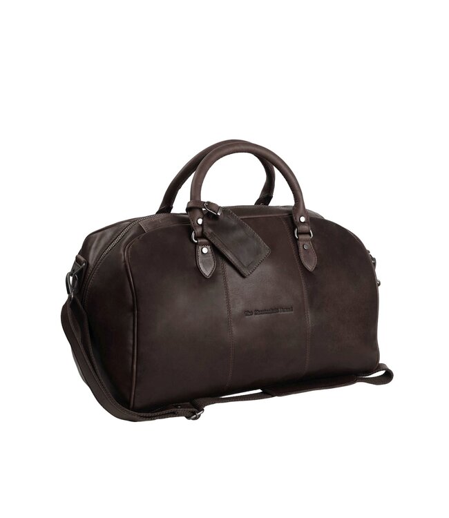 leren weekendtas Liam bruin