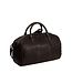 leren weekendtas Liam bruin
