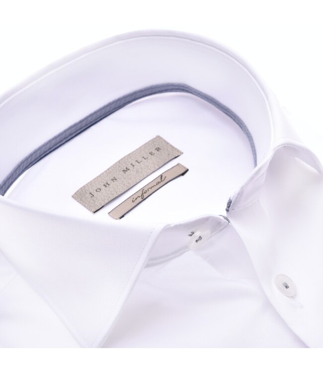 tailored fit easy care overhemd wit