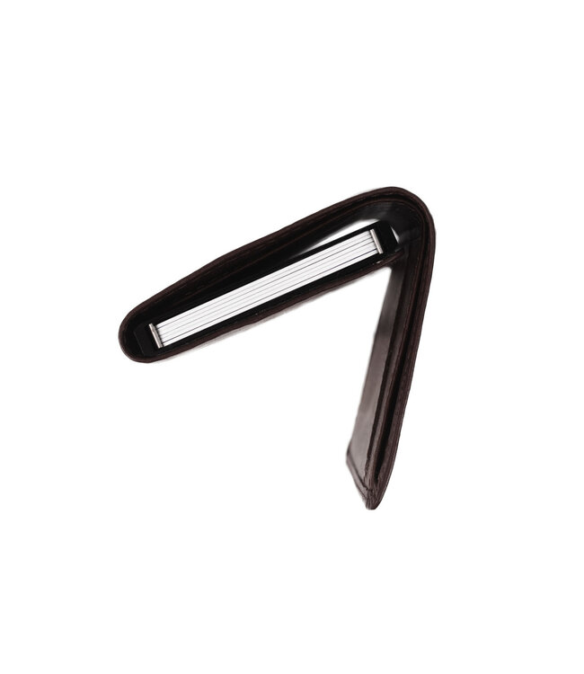 leren portemonnee Lancaster bruin