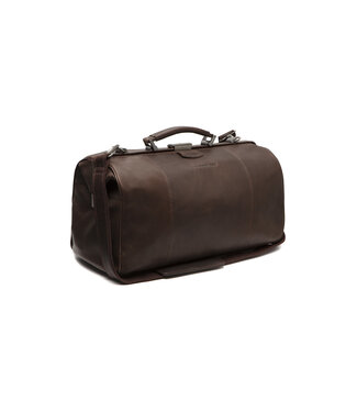 Chesterfield leren weekendtas Texel bruin