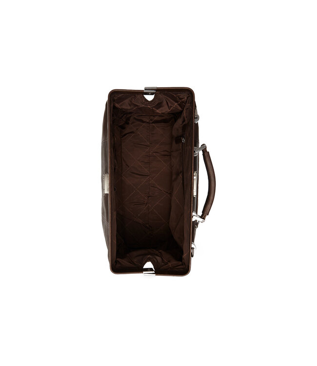 leren weekendtas Texel bruin