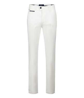 Gardeur Benny-3 modern fit zomer chino wit