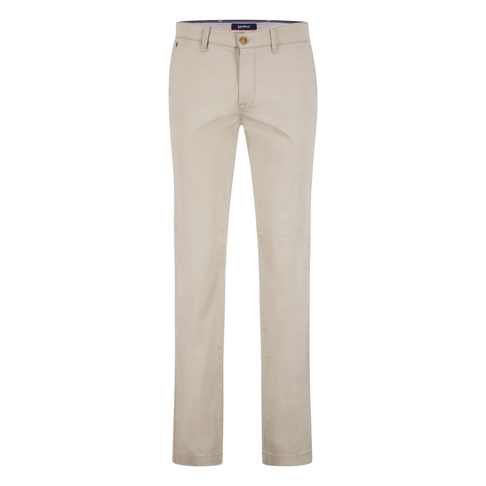 Gardeur Seven slim fit zomer chino zand