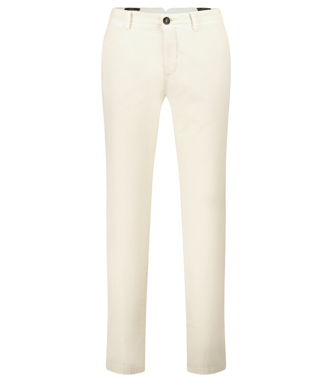 Subway slim fit zomer chino ivoor