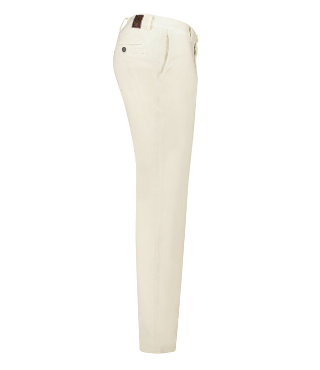 Subway slim fit zomer chino ivoor