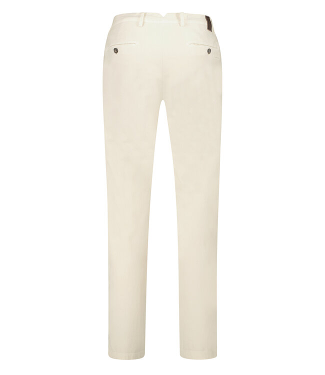 Subway slim fit zomer chino ivoor