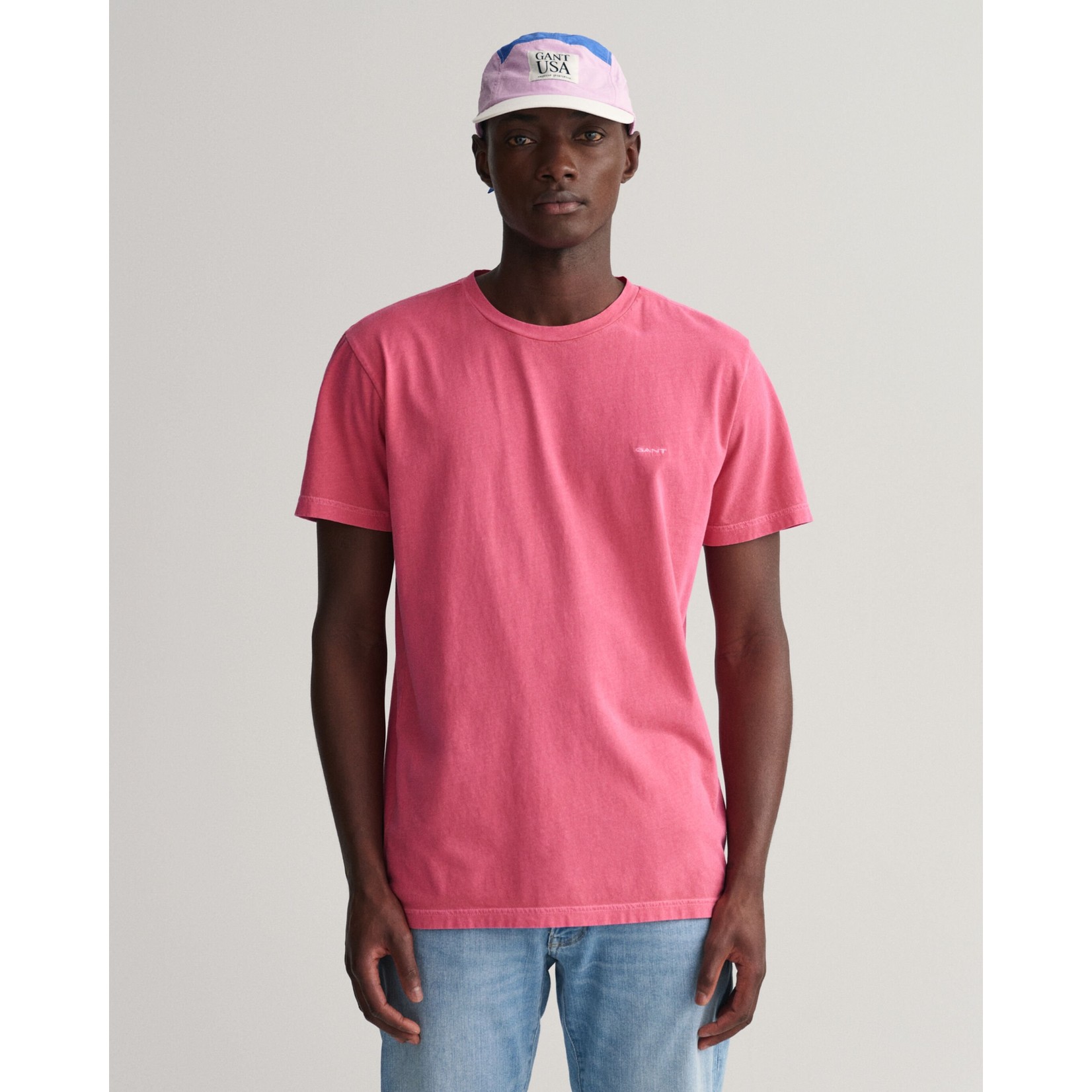 GANT T-shirt sunfaded roze