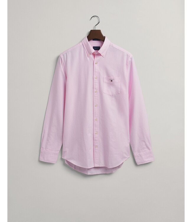 regular fit Oxford overhemd roze