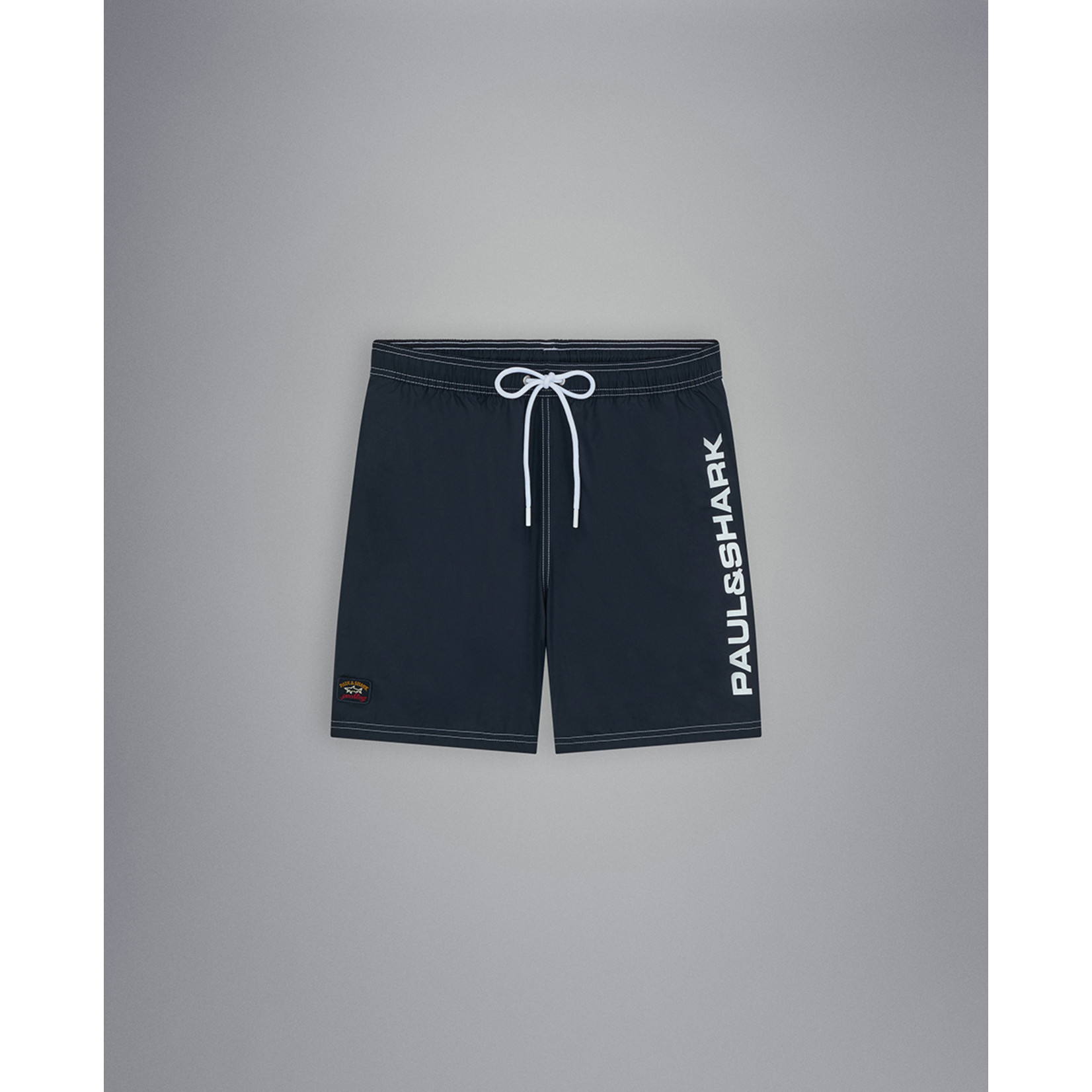 Paul & Shark zwemshort met geprint logo marine