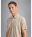 piqué polo korte mouw beige