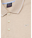 piqué polo korte mouw beige