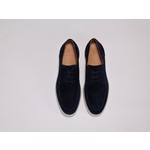 Melik suède boat loafers marine