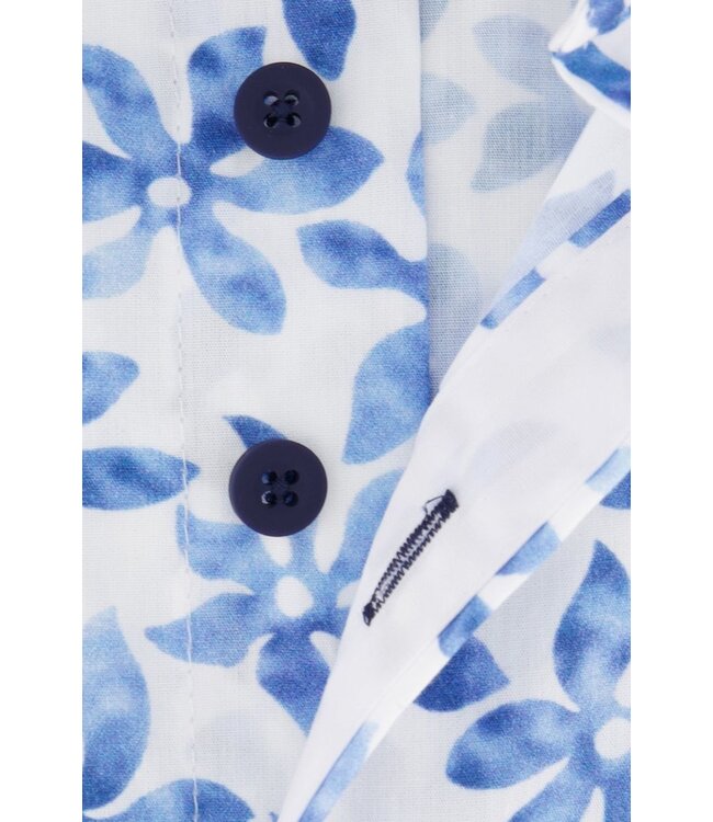 regular fit overhemd bloem print