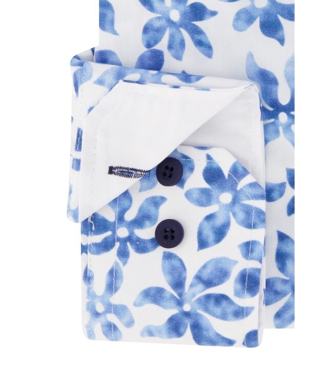 regular fit overhemd bloem print